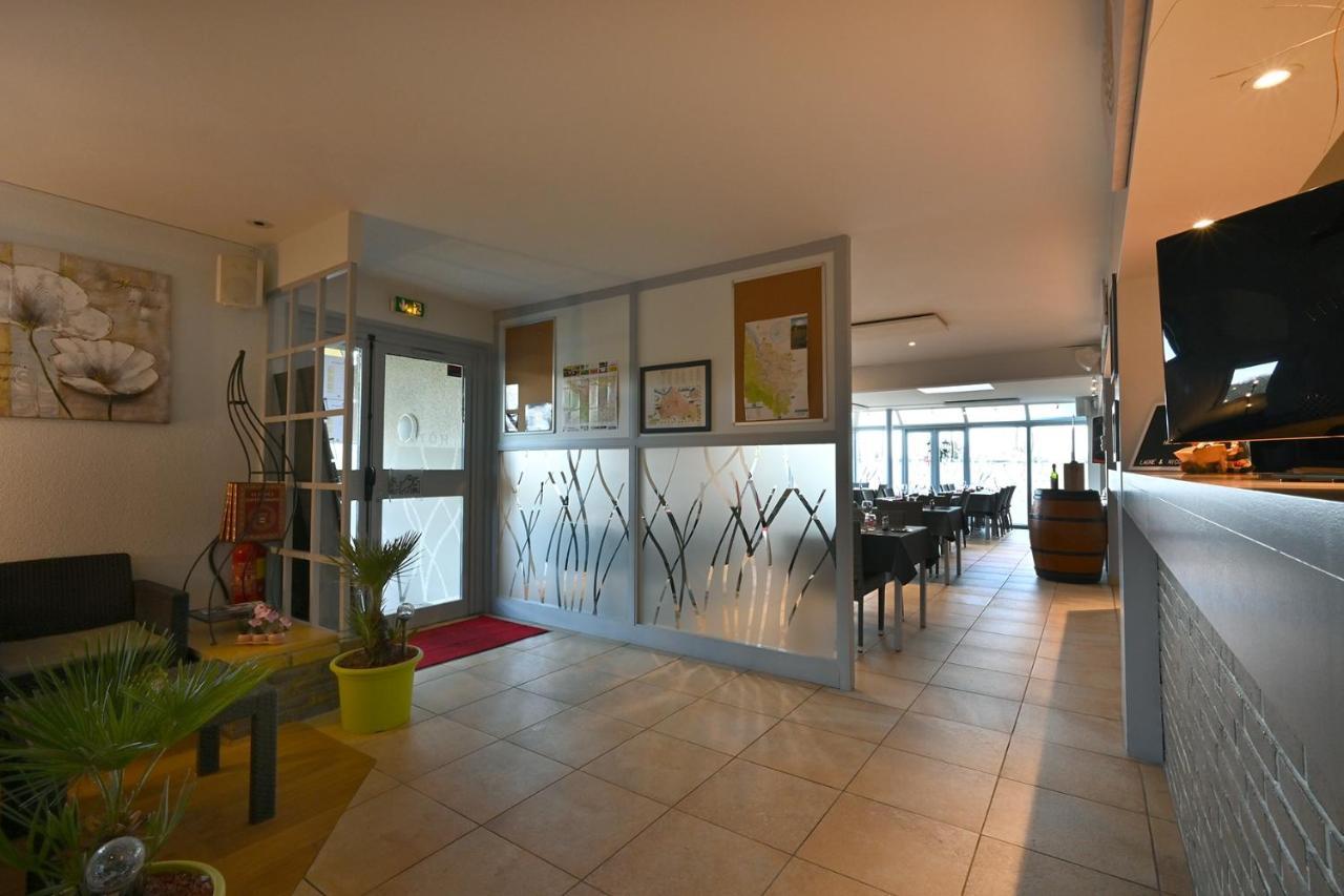 Logis Hotel Horus Restaurant Les Bruyeres Toulenne Buitenkant foto